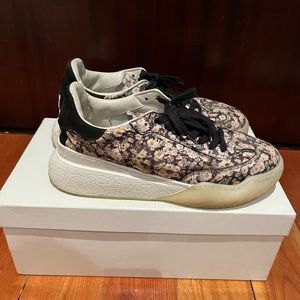 Stella McCartney floral sneakers